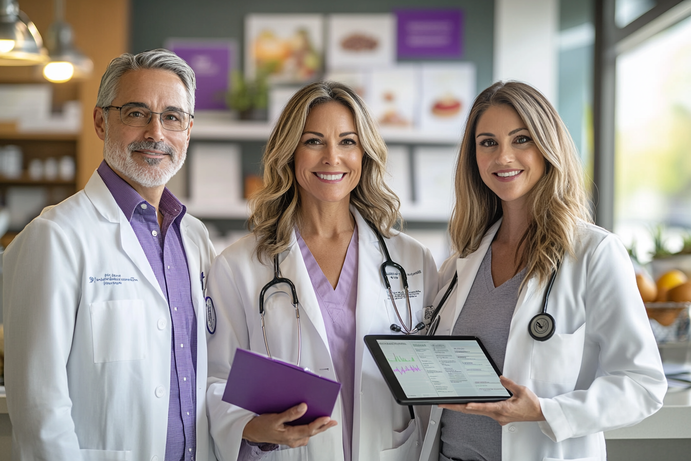 Щасливі клієнти kenthromil за обіднім столом